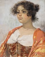 Girl with Shawl