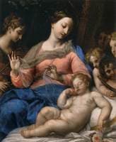 The Sleeping Infant with Angels and Musicians