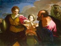 Rebecca and Eliezer at the Well