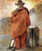 Man in a Red Cloak