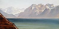 Lake and Mountains