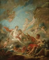 Venus in the Workshop of Vulcan (study)