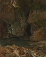 Torrent in a Rocky Gorge