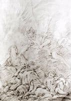 Hagar and Ishmael in the Desert