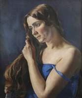 Woman with Long Hair