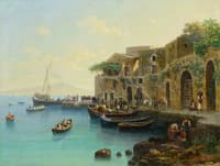 View of Vesuvius from the Gulf of Naples
