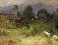 Landscape near Issogne