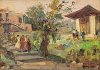 Figures in a Landscape