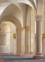 Interior of the Mariakerk, Utrecht