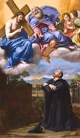 Saint Ignatius of Loyola's Vision of Christ and God the Father at La Storta