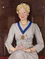 Mrs John Wells, Lady Mayoress of Westminster
