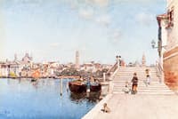 Promenade on the Canal