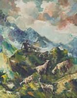 A Mountain Landscape