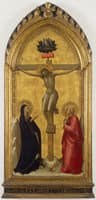 Christ on the Cross with the Virgin and Saint John