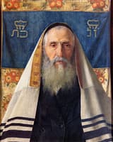 Rabbi with Prayer Shawl