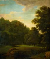 Landscape with Bathers and Shepherds