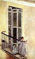 Children on the Balcony. Spain