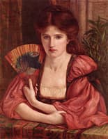 Self Portrait in Medieval Dress