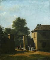 Entrance to the Park of Saint-Cloud