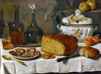 Still life with bottles