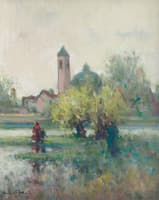 Cambiano, Turin, After the Rain