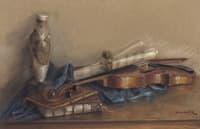 Still Life with Violin