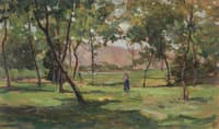 Figure in a Ladnscape