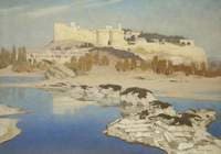 Villeneuve-les-Avignon and Ruins of the Bridge