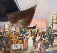 Market in Naples