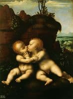 The Infant Christ and Saint John Embracing