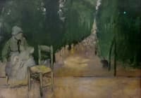 Nourishment in the Luxembourg Gardens