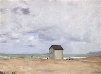 The Beach at Trouville