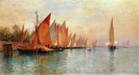Row of Fishing Boats, Venice