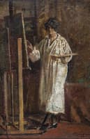The painter at the easel