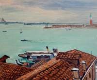 Toits à Venise