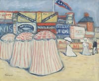 The Beach at Trouville