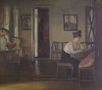 Girl Writing