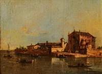 View of the Island of San Cristoforo, Venice
