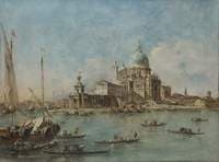 Venice: The Punta della Dogana with S. Maria della Salute