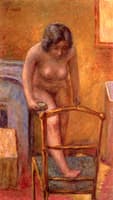 Nude Woman with a Chair