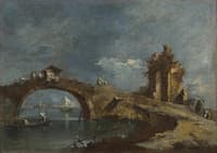 Capriccio with a Bridge