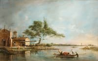 The Isola della Madonetta in the Lagoon