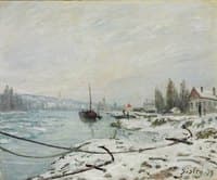 Mooring Lines, the Effect of Snow at Saiunt-Cloud