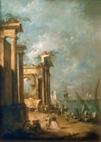 Roman Ruins near the Lagoon