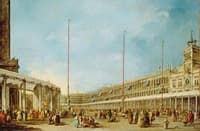 The Doge Follows the Procession of Corpus Domini in Piazza San Marco