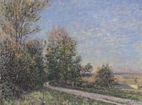Chemin des Fontaines a Veneux-Nadon
