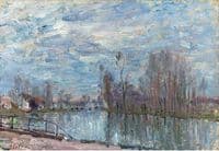 Le Loing et Le Pont de Moret