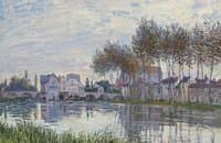 Moret au Coucher du Soleil, Octobre