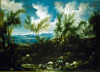 Landscape with Washerwomen