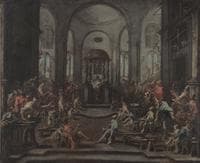 Interior of a Synagogue